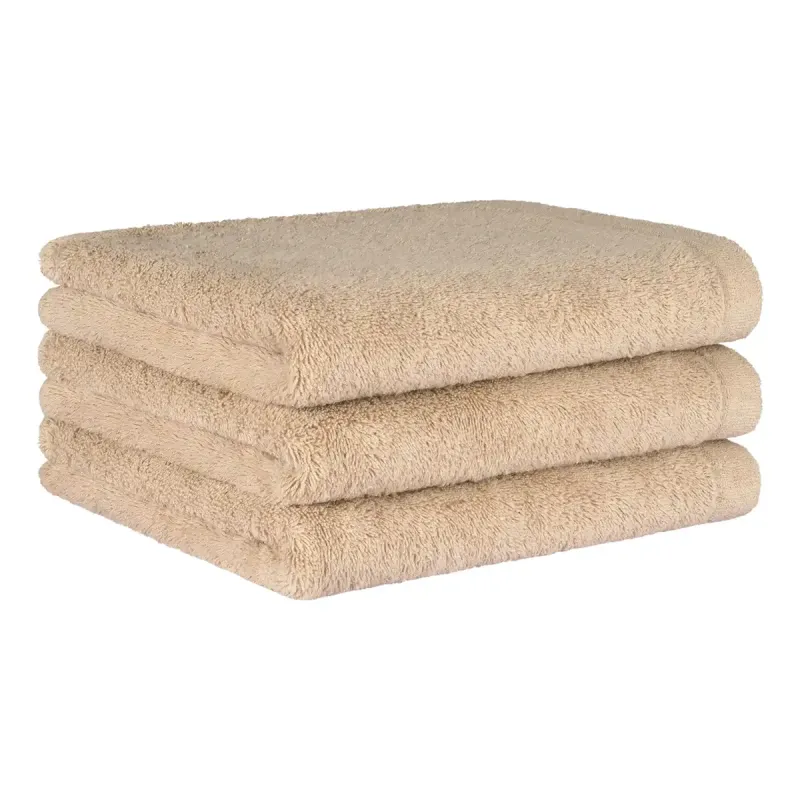 Cawö Lifestyle 100% cotton terry towel – camel beige 7007-342