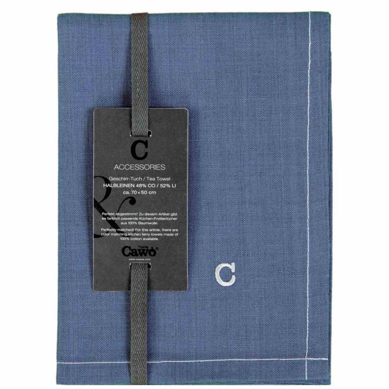 Kökshandduk Cuisine Solid 50x70 nachtblau