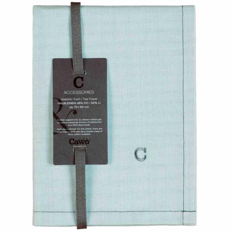 Kökshandduk Cuisine Solid 50x70 sea green