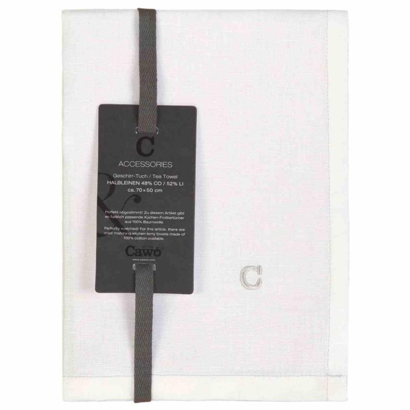 Kökshandduk Cuisine Solid 50x70 vit