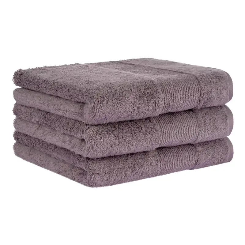 Cawö Luxury 100% cotton terry towel – fig purple 5000-814