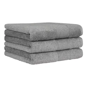 Cawö Luxury 100% cotton terry towel – metal grey 5000-735