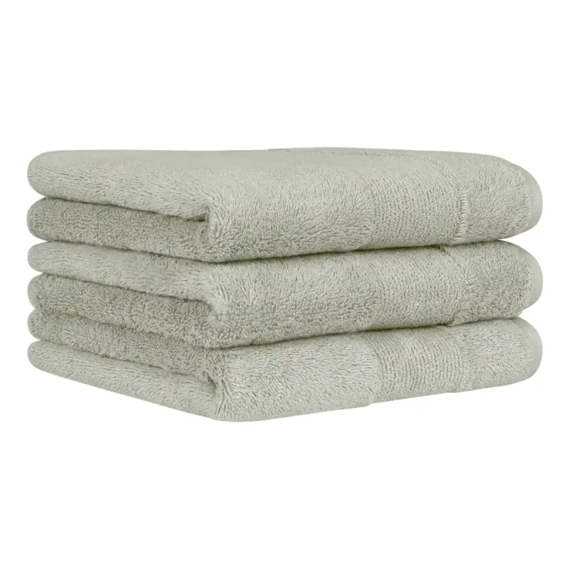 Cawö Luxury 100% cotton terry towel – seagrass green 5000-434