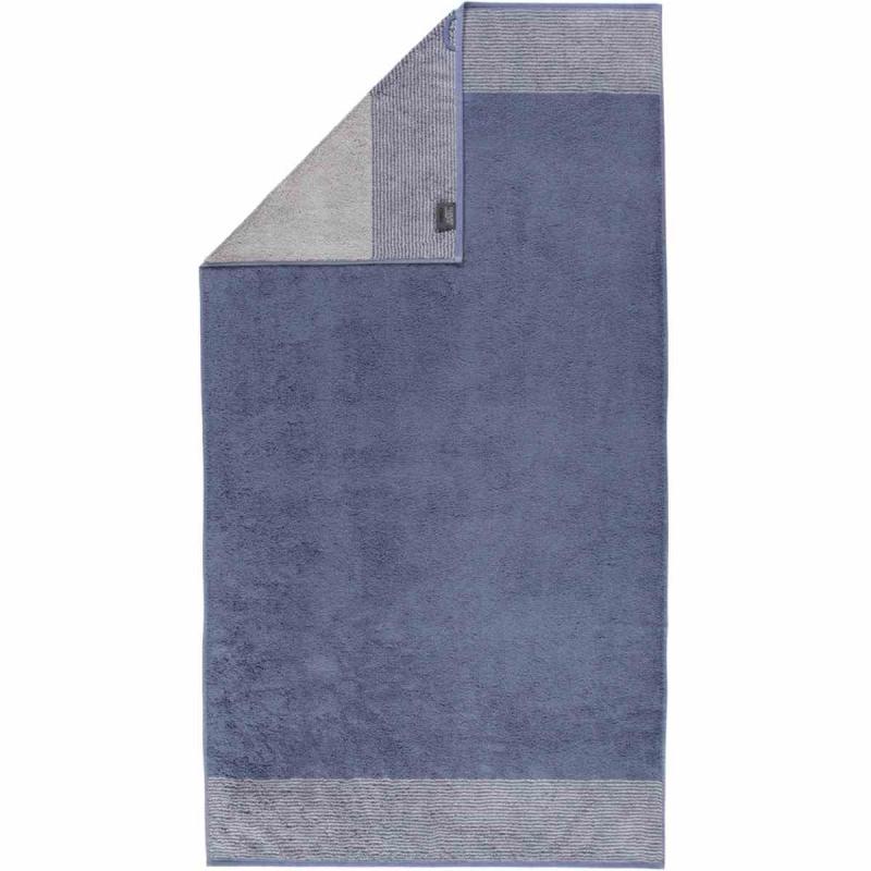 Handduk Luxury Home Two Tone 590-10 nachtblau