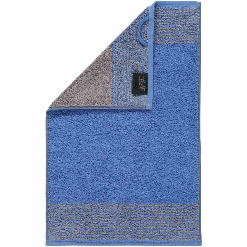 Towel Luxury Home Two Tone 590-17 blue