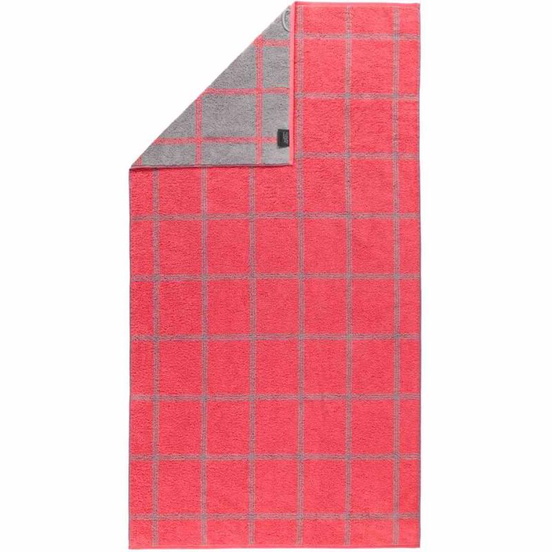 Handduk Luxury Home Two Tone Grafik 604-27 röd