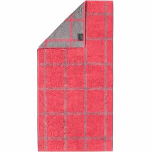 Handduk Luxury Home Two Tone Grafik 604-27 röd