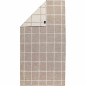 Towel Luxury Home Two Tone Grafik 604-33 sand