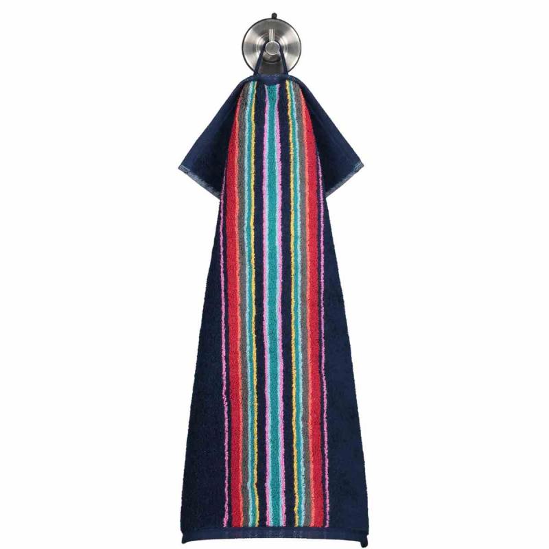Handduk Opal Mittenstreifen 175-12 navy
