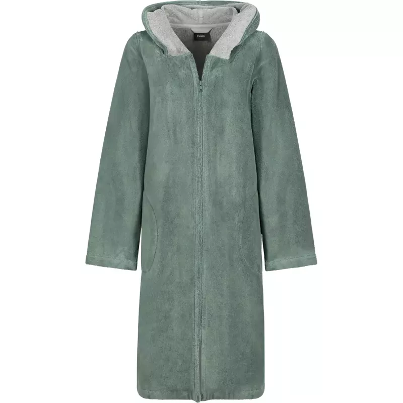 Cawö Morgonrock Dam med huva 841-47