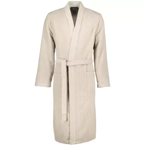 Cawö Kimono Robe for Men 5509-339 Sand