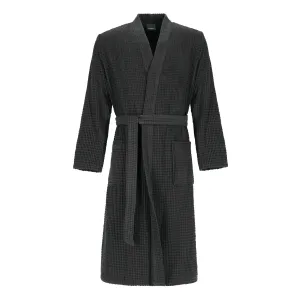 Cawö men's kimono bathrobe – Basalt 6845-740