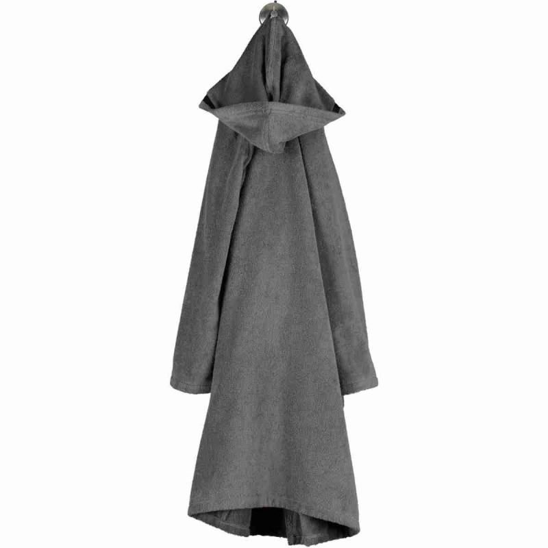 Cawö morgonrock med diagonal dragkedja och huva för men 6516-774