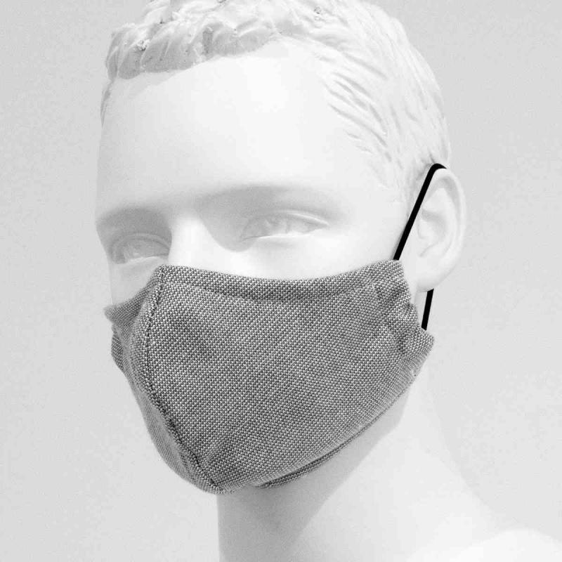 2-Pack reusable mouth mask light grey