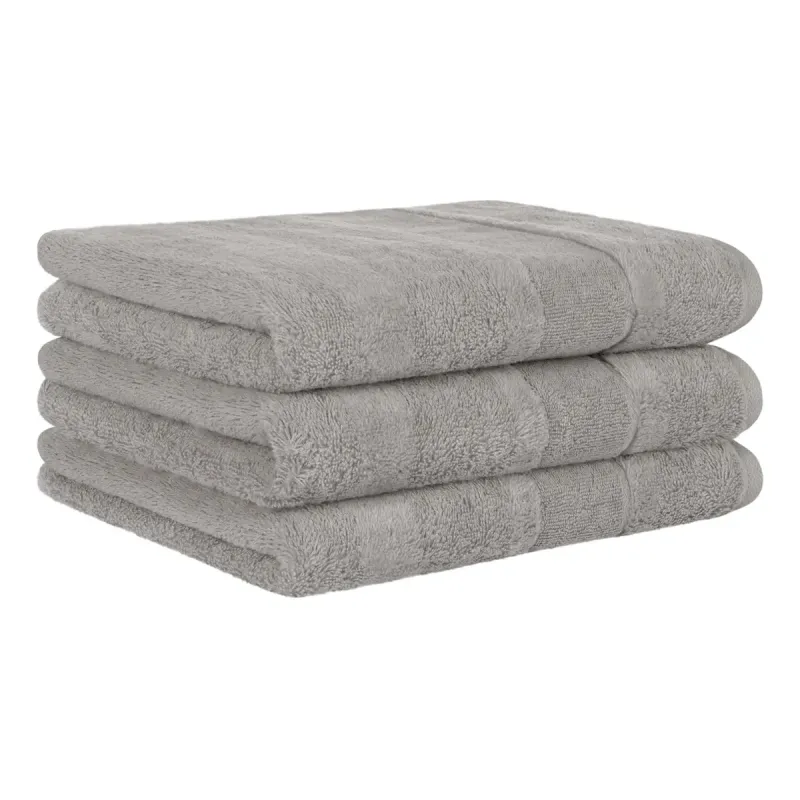 Cawö Noblesse² 100% cotton terry towel – metal grey 1002-735