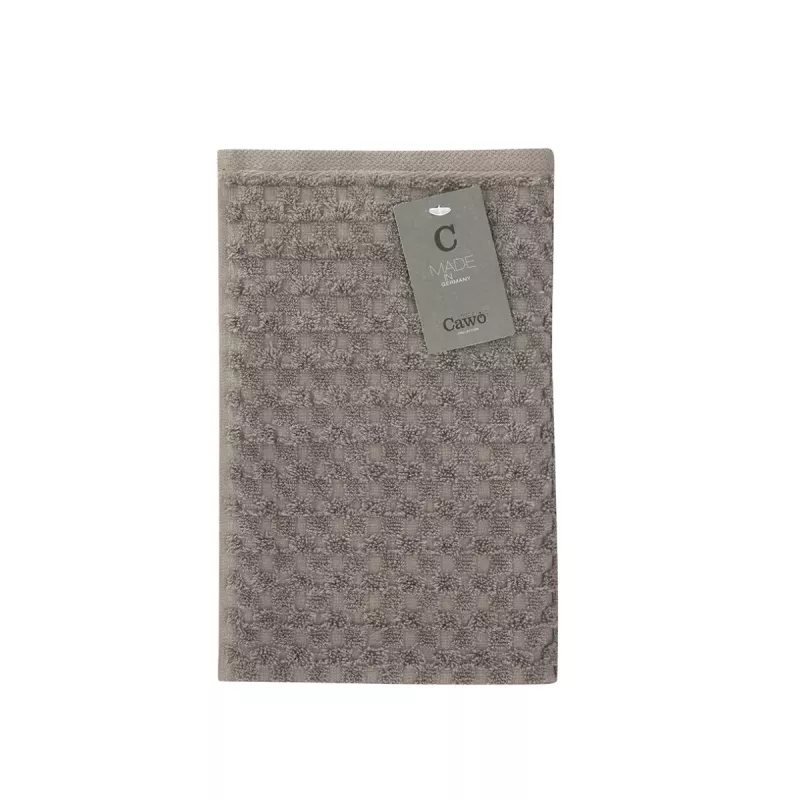 Cawö Pro Uni Kitchen Towel - Tea Towel 2-pack Terry Cotton 50x50 cm - Muscat Brown Natural 2-pack