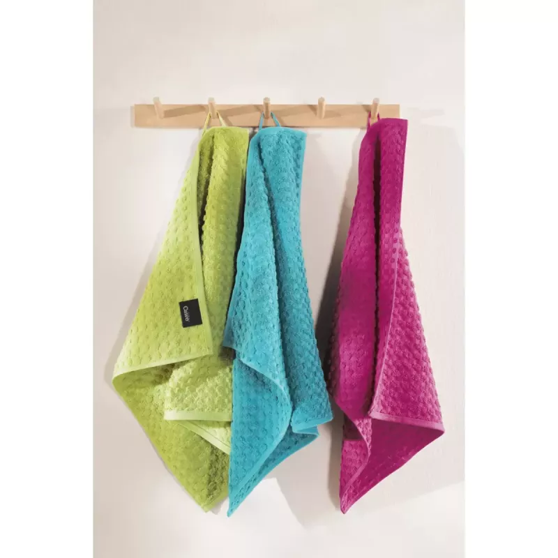 Cawö Pro Uni Kitchen Towel - Tea Towel 2-Pack Terry Cotton 50x50 cm - Turquoise Blue