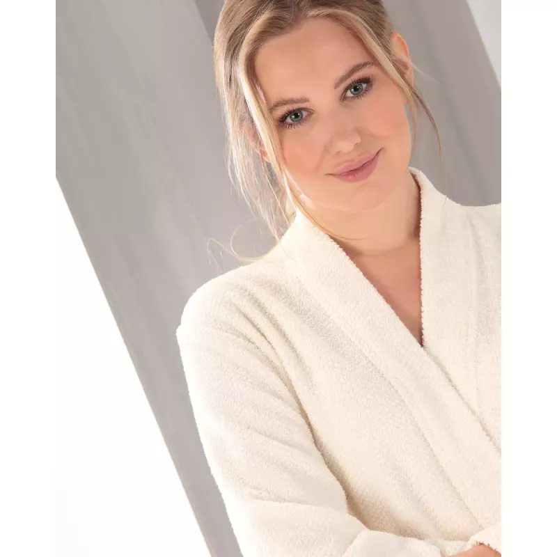 Cawö Morgonrock Dam Kimono Pure 5222-356 Natur