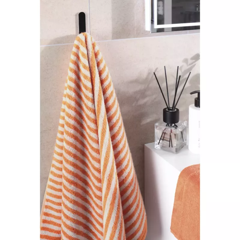 Cawö Striped Towel Campus 955-33 Mandarin
