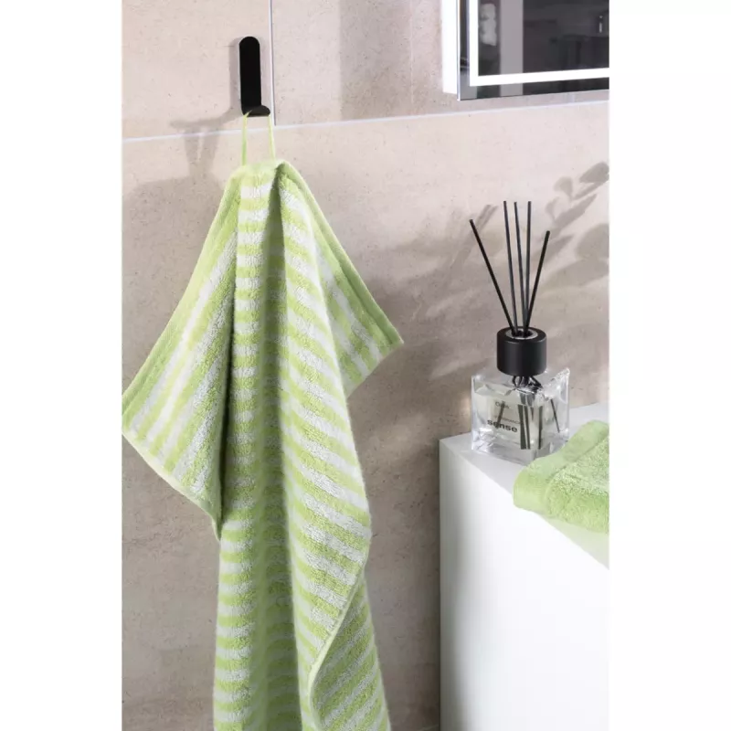 Cawö Striped Towel Campus 955-44 Pistachio