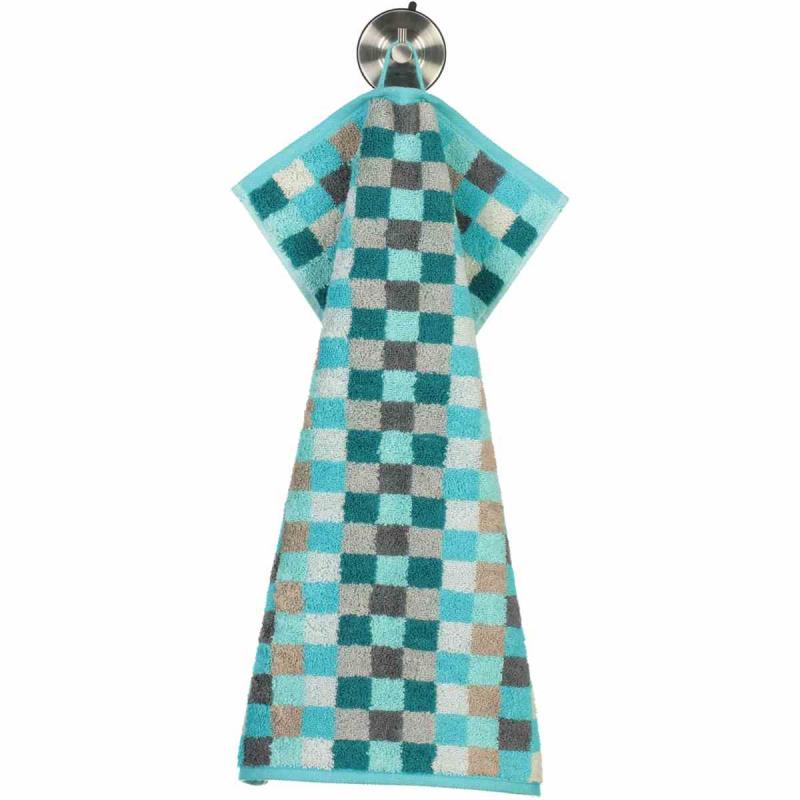 Towel Unique Karo 942-44 turquoise