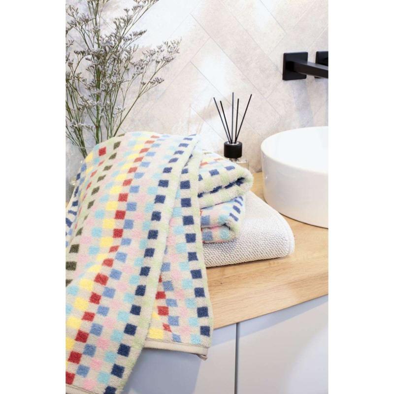 Cawö Checkered Towel Campina 6234-12