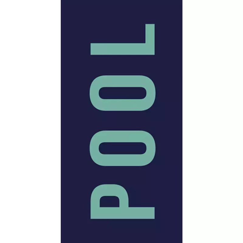 Cawö Beach towel 90x180 cm Pool 5581-14