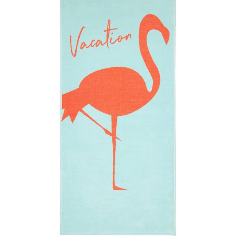Cawö beach towel Flamingo