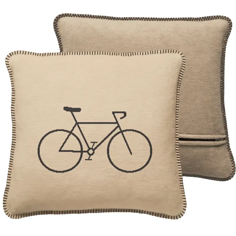 Cawö Velo Bicycle kuddfodral 50x50 cm beige