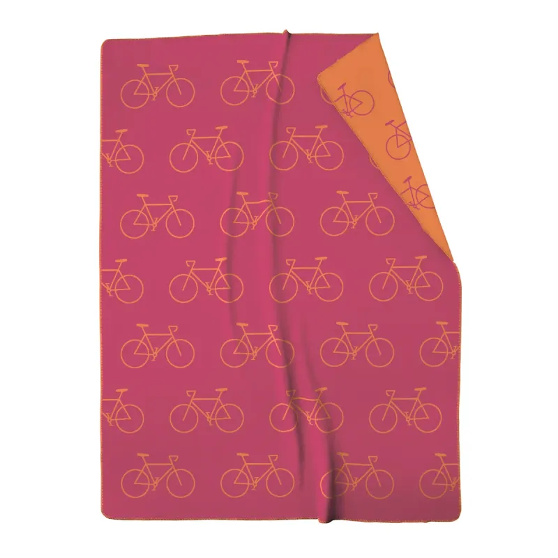 Cawö Velo Bicycle pläd 150x200 cm pink