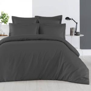 Fitted Sheet Satin VERSAILLES anthracite