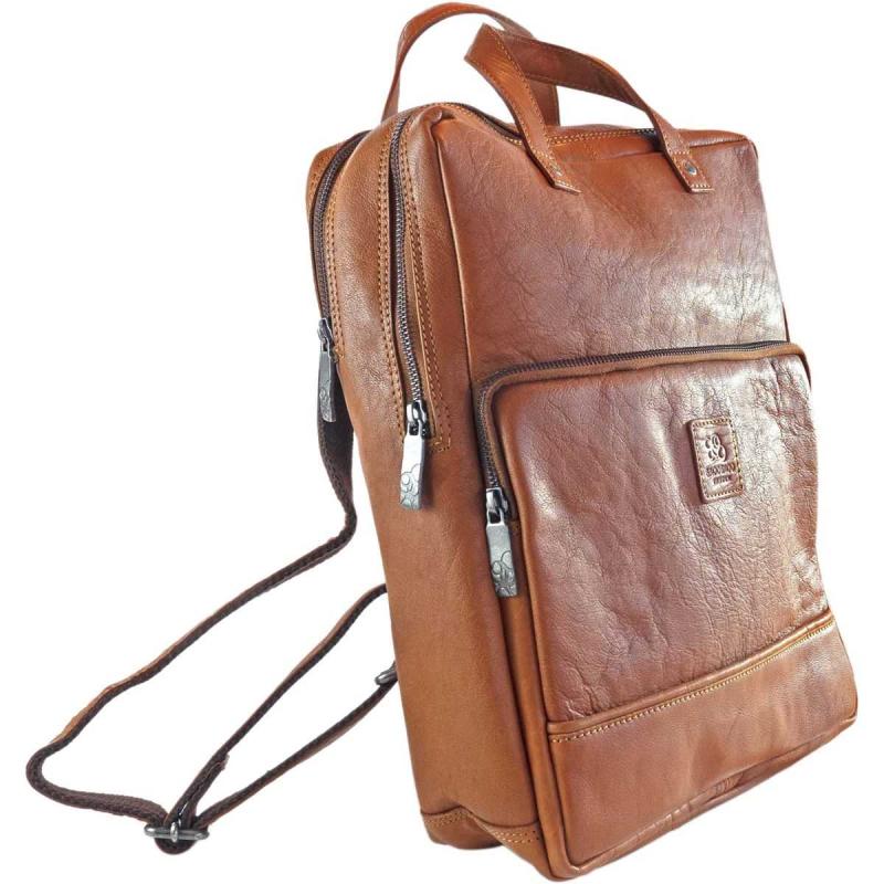 Leather Backpack 13 Tan