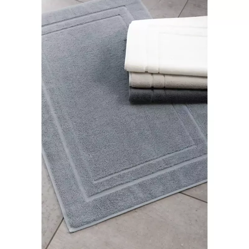 Enfärgad Badrumsmatta Classic  303-187 Nordic Blue