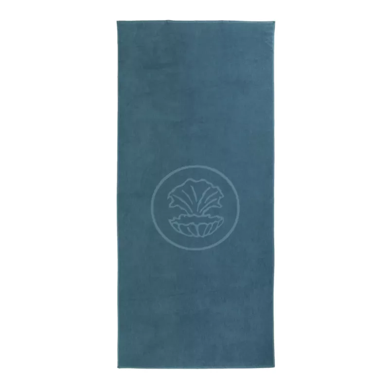 Extra stor Strandhandduk - Spahandduk Palma 100x220 cm - GOTS COTTON - Ocean
