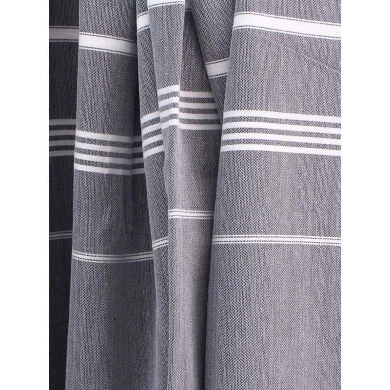 Extra Stor Hamam handduk De La Mer Charcoal Grey