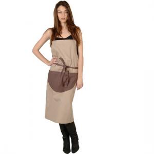 SENSEI Womens Kitchen apron Bicolore Ficelle for Cooking