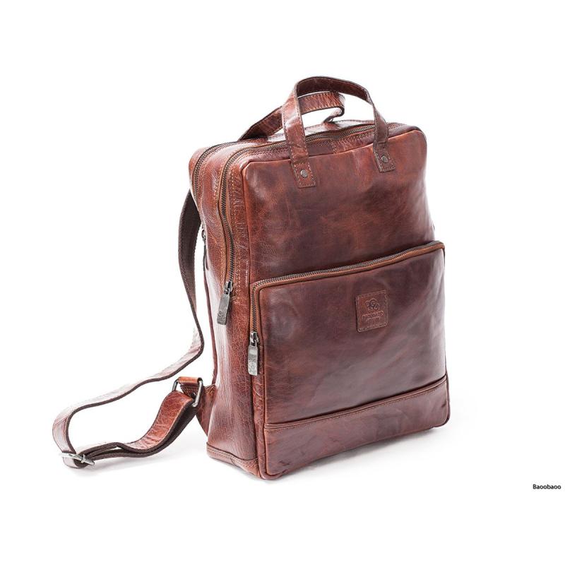 Leather Backpack 13 Brandy