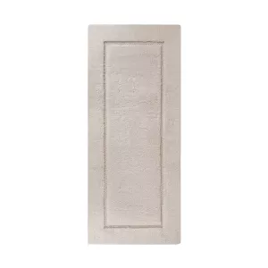 Graccioza Egoist Frame Runner Lyxig Badrumsmatta 70x155 cm – 2600 gsm Bomull Fog