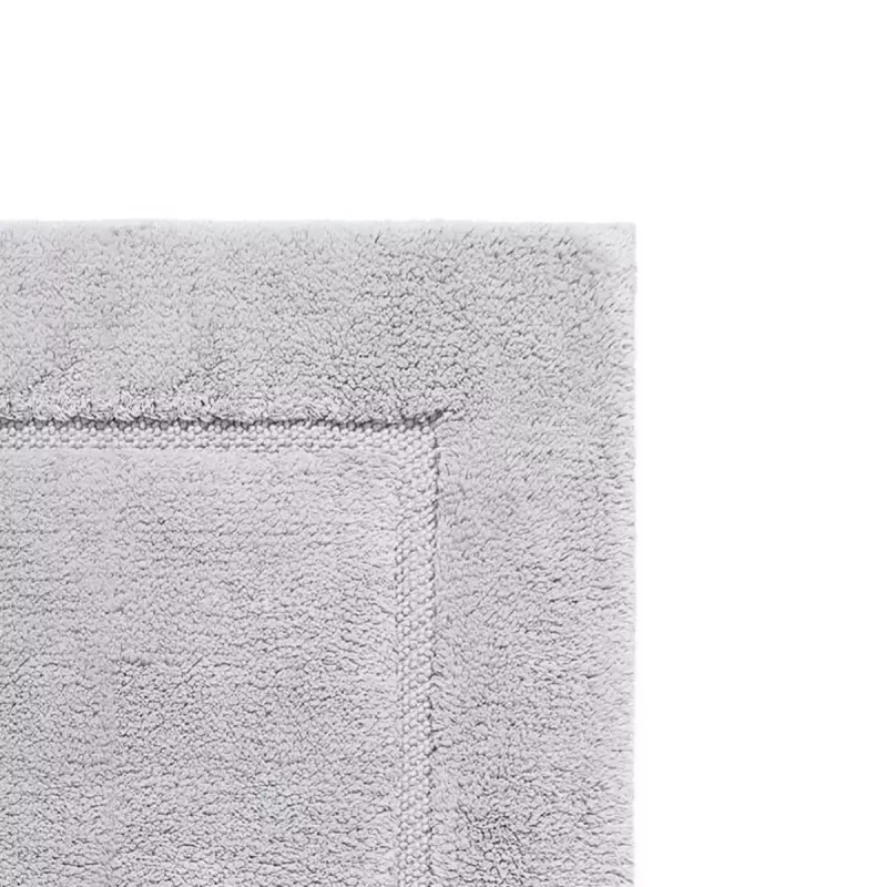 Graccioza Egoist Lyxig Badrumsmatta i Bomull 2600 gsm Silver