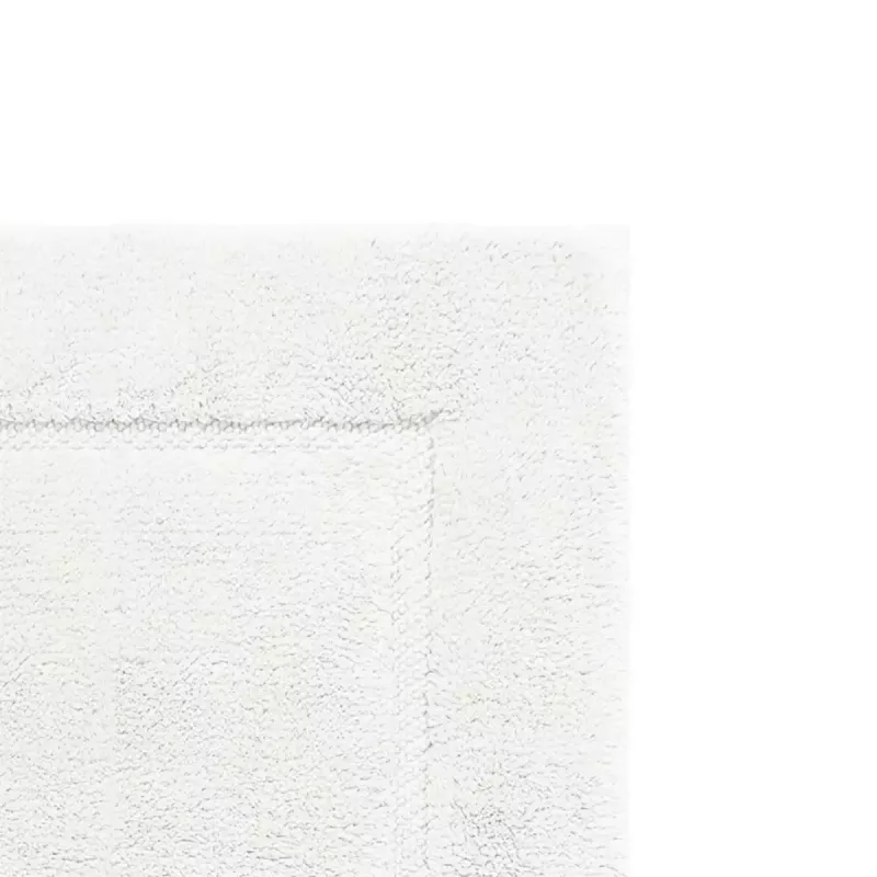 Graccioza Egoist Lyxig Badrumsmatta i Bomull 2600 gsm Snow