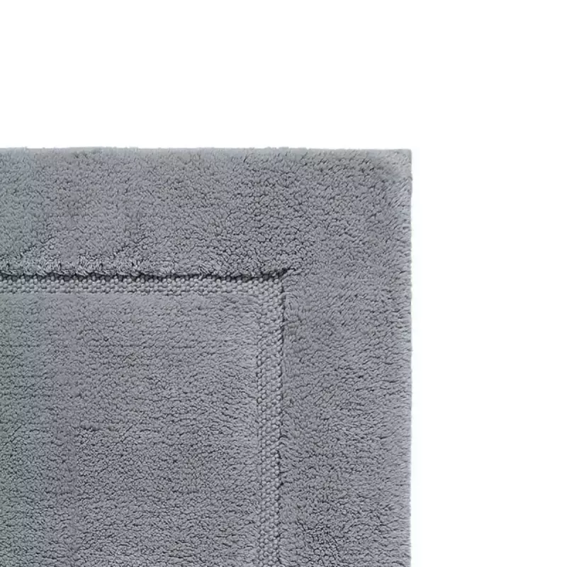 Graccioza Egoist Lyxig Badrumsmatta i Bomull 2600 gsm Steel