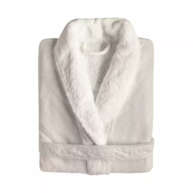 Graccioza EGOIST Lyxig Morgonrock med Sjalkrage 600 GSM – Velour Bomull Antibakteriell Fog