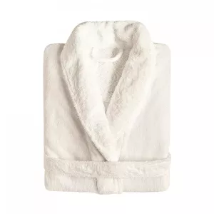 Graccioza EGOIST Lyxig Morgonrock med Sjalkrage 600 GSM – Velour Bomull Antibakteriell Natur
