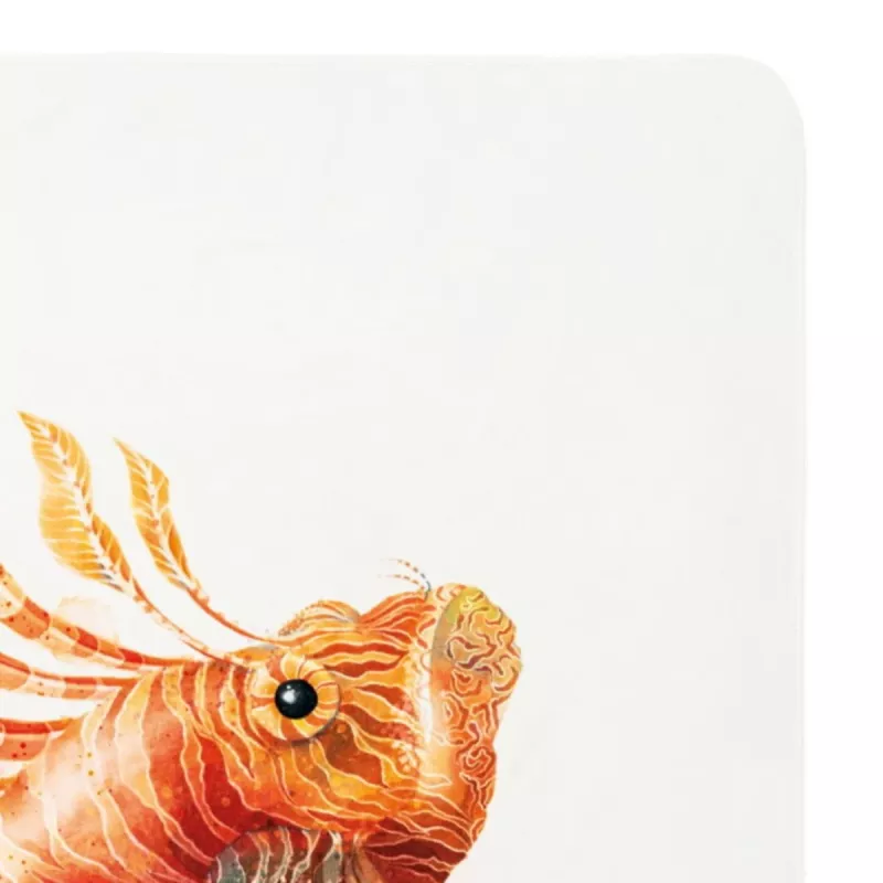 Graccioza Lionfish Lyxig Strandhandduk 100x180 cm – Färgstark Bomull 650 GSM