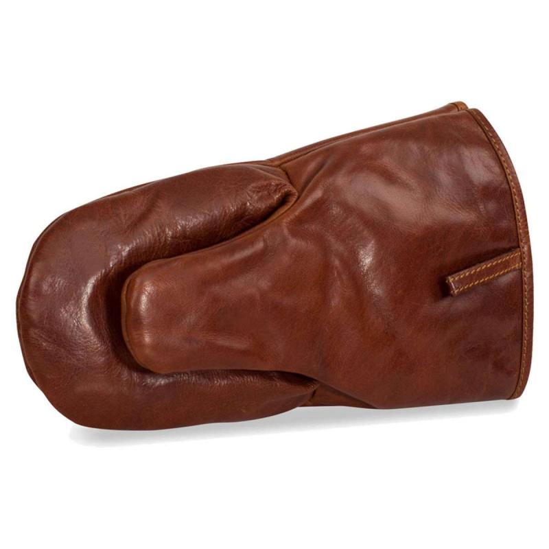 Leather BBQ Mitt of waxed buffalo leather from Scandinavian Home
