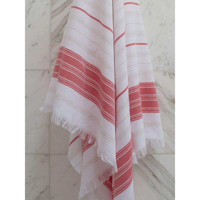 Hamam handduk Ada (Brick red)