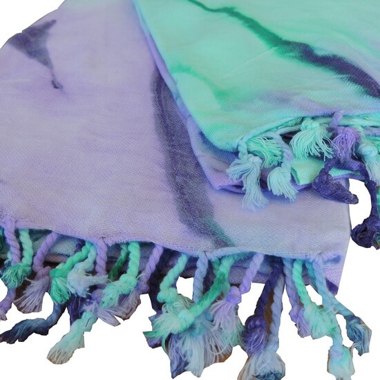 Turkish towel Aramis Tie Dye 1 95x175 cm 100% Cotton