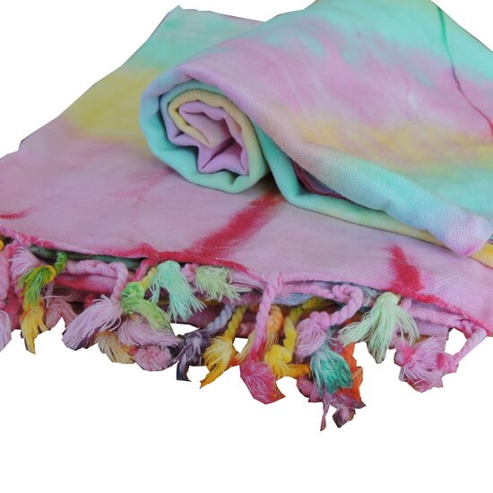 Turkish towel Aramis Tie Dye 2 95x175 cm 100% Cotton