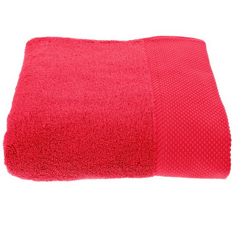 Buy Terry towel 560g/m² of 100% combed cotton 50x100 cm Raspberry Online from Casa Zeytin