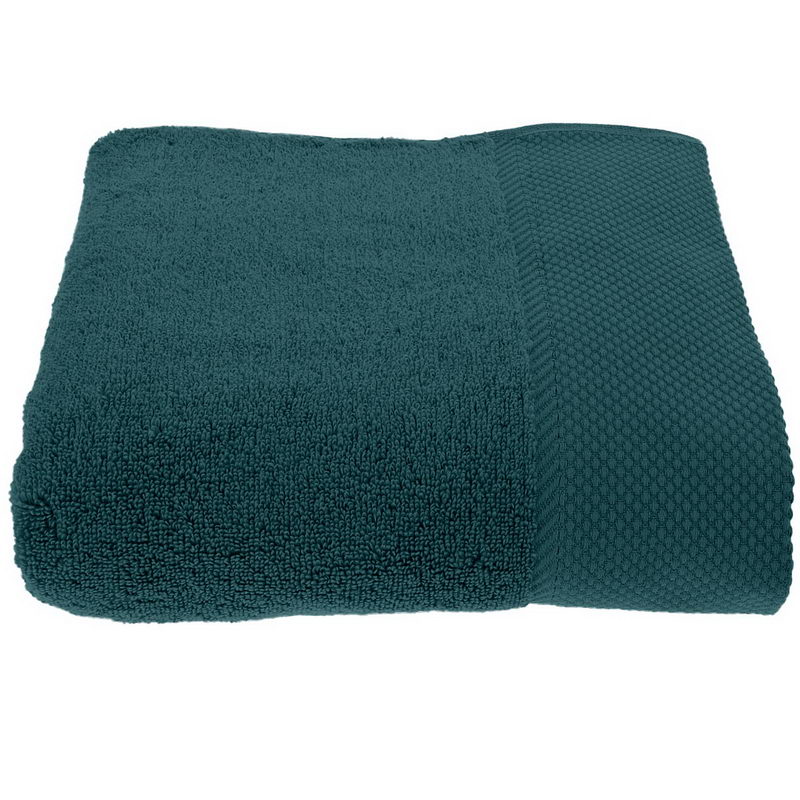 Köp Frottéhandduk 560g/m² av 100% kammad bomull 50x100 cm Petrol Online från Casa Zeytin